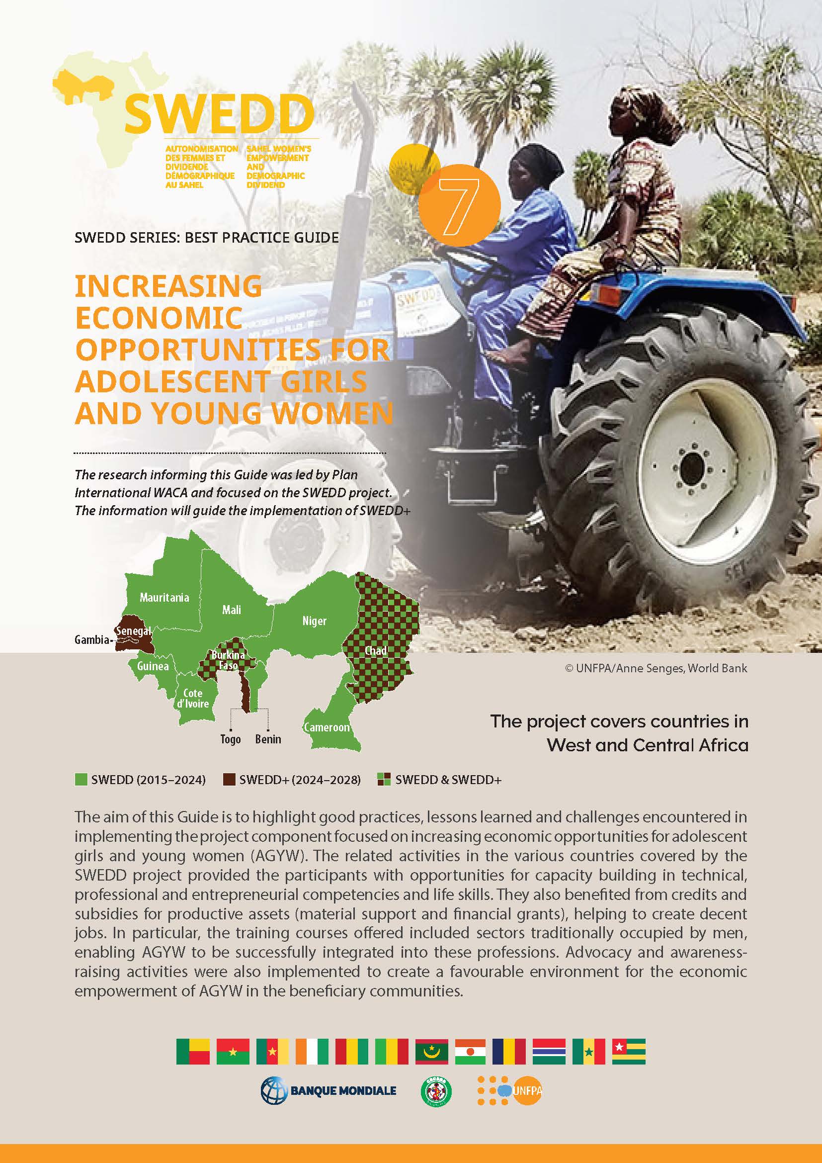 7. Increasing economic opportunities for adolescent girls and young women